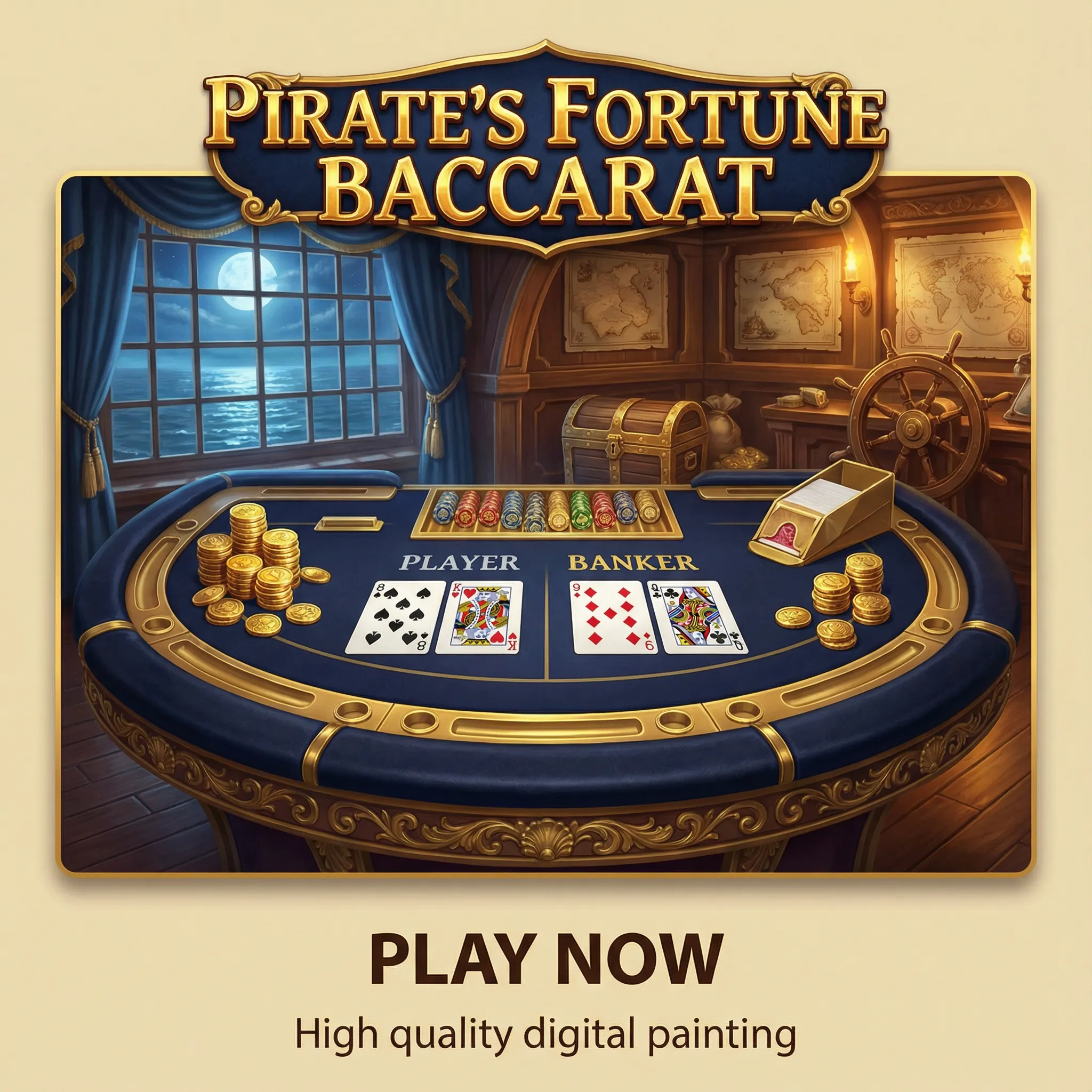 Bacará - Jogo de Cartas Elegante no Cassino 15win